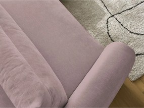 Divano angolare in rosa chiaro Aden – Bobochic Paris