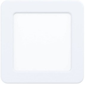 Plafoniera LED/da incasso bianca 12x12 cm FUEVA 5 – EGLO