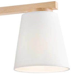 Plafoniera ELLIE 3xE27/60W/230V bianco