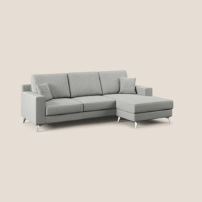 Michael Divano angolare REVERSIBILE in tessuto impermeabile T03 grigio chiaro