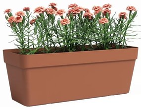 Fioriera sospesa autoinnaffiante in plastica riciclata 50 cm Capri - Artevasi