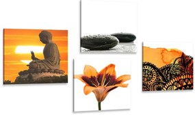 Set di quadri – Feng Shui in stile unico
