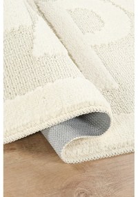 Tappetino per il bagno color crema 60x100 cm Happy – Foutastic