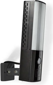 Nedis WIFICOL10CBK - Telecamera esterna Full HD 1080p con LED Wi-Fi IP65