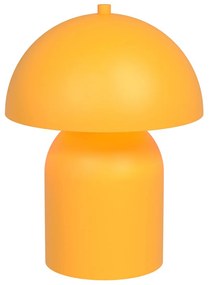 Lampada Da Tavolo Moderna Hera Acciaio Arancione 2 Luci G9 Ip20