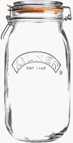 Set di 4 barattoli con coperchio a chiusura ermetica Kilner