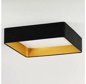 Brilagi - Plafoniera LED VELVET SQUARE LED/24W/230V nera
