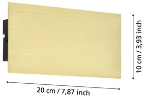 Eglo 901199 - Applique a LED TALAMELLO LED/6W/230V 3000K oro
