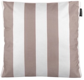 Cuscino divano righe beige 50x50 cm idrorepellente