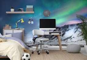 Carta da parati – Aurora boreale norvegese