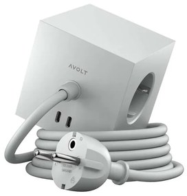 Avolt - Square 1 w/30W Dual USB-C & Magnetic Base 3m Gotland Gray