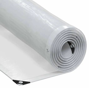 Telone Trasparente Con Occhielli 2x12 M İn Polietilene /