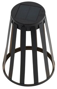 Set di 2 lampade da tavolo per esterni nere con LED dimmerabile a 3 livelli solare e ricaricabile - Penny