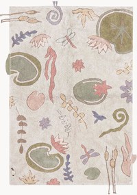 Tappeto per bambini lavabile Botanic Fantasy