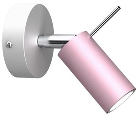 Faretto da parete PRESTON 1xGU10/40W/230V rosa