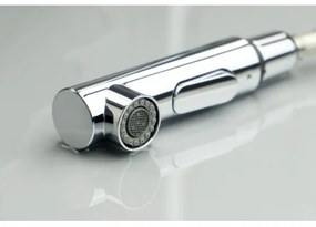 Deante BKM_073M - Rubinetto lavello con doccetta estraibile MOMI cromo lucido