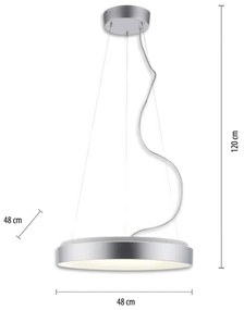 JUST LIGHT. 17075-21-Lampadario a sospensione con filo LED dimmerabile KETO ANIKA LED/26,5W/230V+RC