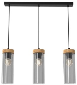 Lampadario a sospensione con filo ELICA 3xE27/60W/230V