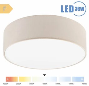 Brilagi - Plafoniera LED SIRIJA LED/36W/230V diametro 45 cm color crema