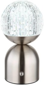 Globo 21007N-Lampada da tavolo LED dimmerabile con funzione Touch JULSY LED/2,5W/3,7V 2700/4000/6500K opaco