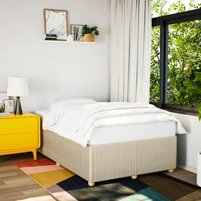 Giroletto Senza Materasso Crema 120x190cm İn Tessuto /