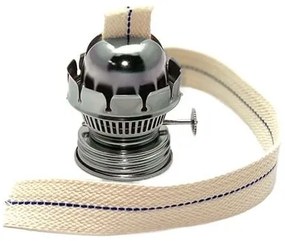 Lampada a olio TEREZA 34 cm azzurro