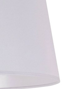 Duolla Paralume Classic L per piantana, bianco