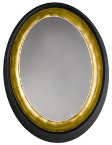 Eglo 425061 - Specchio da parete BONTANG 80x60 cm nero/oro