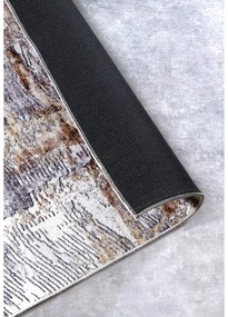 Tappeto grigio 160x230 cm Malard Copper Gold - Elle Decoration
