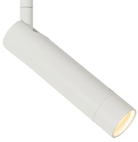 Faretto moderno bianco per sistema a binario monofase - Iconic Ivy