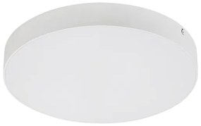 Rabalux - Plafoniera LED per bagno, 18W, 230V, 3000-6000K, IP44, bianco