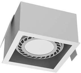 Brosline 3273 - Faretto da incasso per controsoffitto CAGE 1xGU10/18W/230V bianco