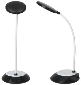 LED Lampada da tavolo ricaricabile dimmerabile VISUA LED/5W/5V 3000-5000K nero