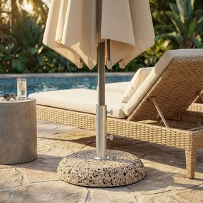 Base ombrellone palo centrale diametro tubo 58 mm