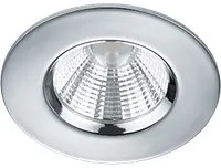 Faretto da Incasso Led Interno Soffitto Rotondo Cromo 8,5 cm Zagros GD Trio