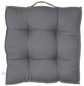 Cuscino Greta grigio antracite 40 x 40 cm
