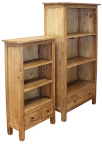 VILMA - libreria in legno di mogano