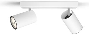 Philips - Luce Spot KOSIPO 2xGU10/5,5W/230V bianco