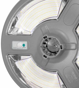 Lampione LED Solare 5000 lumen IP65 CCT e Sensore di movimento opzionale Colore Bianco Variabile CCT