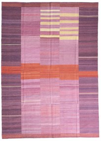 Kilim Tappeto 250 x 350 Rosso (Iran) Tessuto A Mano