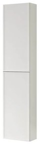 Colonna per mobile bagno Pixel Frame 2 ante P 27 x L 30 x H 160 cm laccato opaco bianco