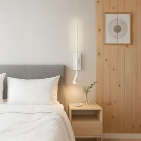 Applique LED TORCH 6W/230V + LED 3W bianco