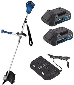 decespugliatore a batteria hyundai 2 batterie 40v 2ah e caricabatterie - cod. 25230, 25000, 25040