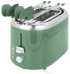 Tostapane 2 fette 850 W verde