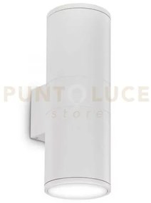 Lampada da parete gun ap2 big bianco