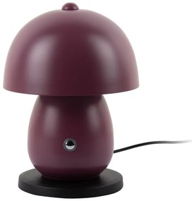 Lampada da tavolo LED color malva con paralume in metallo (altezza totale 18 cm) Mono LED – Leitmotiv