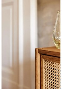 Cassettiera bassa in rovere 142x84 cm Pola - The Beds