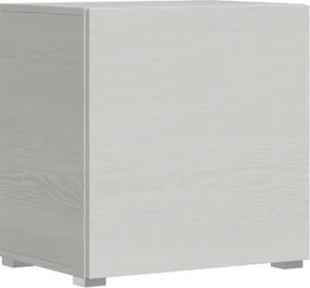 Pensile con base a terra reversibile 60x60 Isoka Bianco Frassino