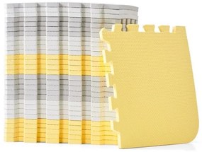 KINDERKRAFT -  Puzzle in foam LUNO 30pcs grigio/giallo