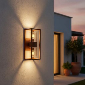 Applique Corten, 2xG9 - SERIE VIMO - Base G9